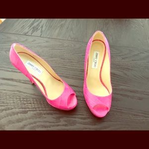 Jimmy Choo Pink Heels